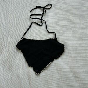 Super down by revolve halter top